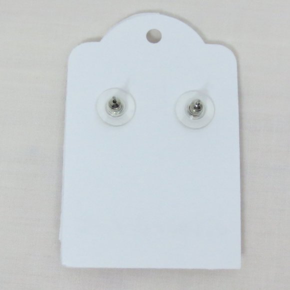 New Unique Hand Painted Lady's Face Stud Earrings - Picture 2 of 6